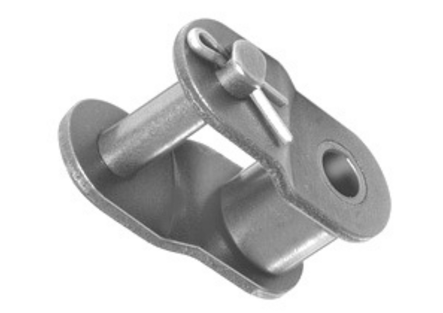 Kettenglied gekröpft 3/4" 12B-1-L, DIN 8187