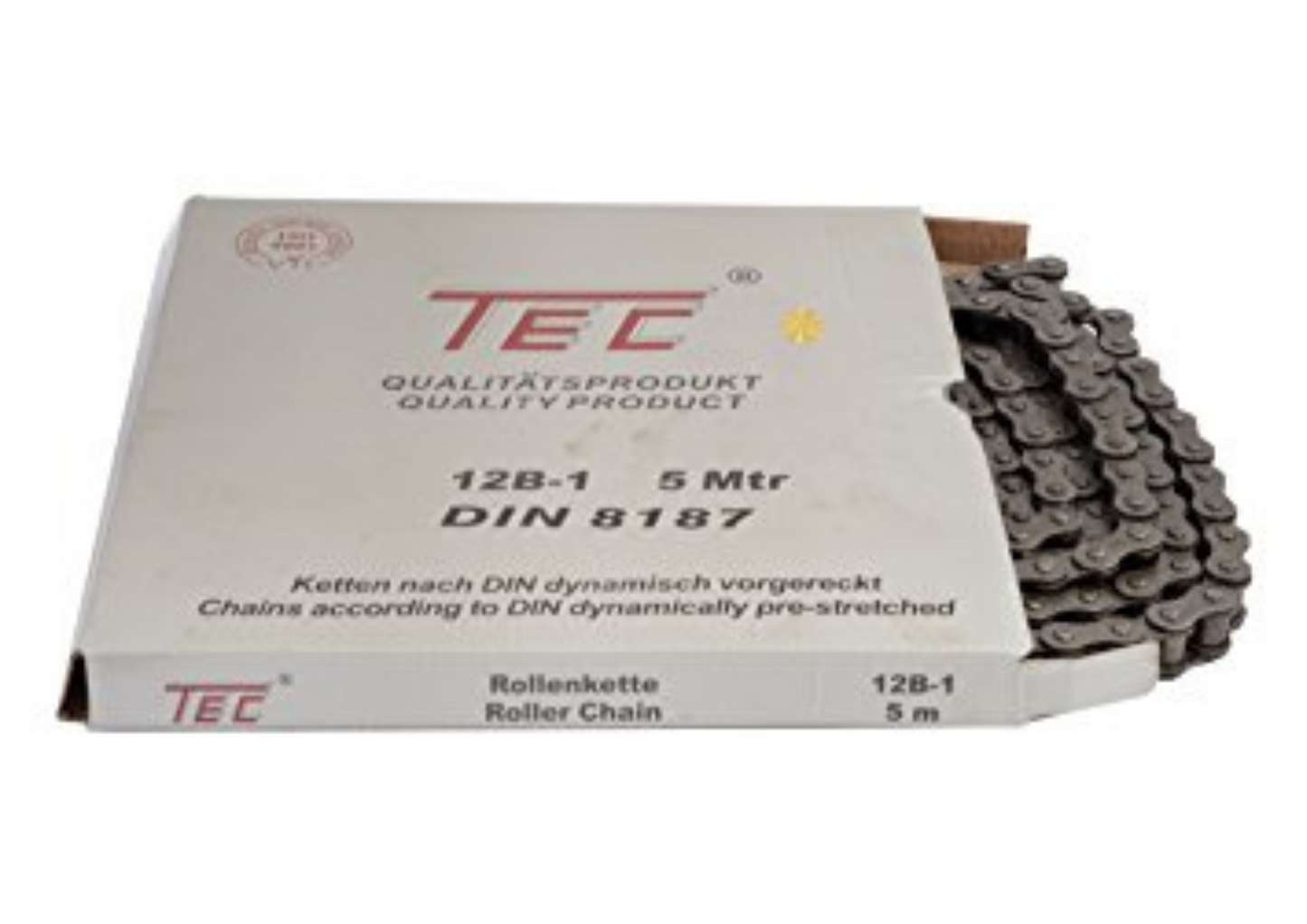 Rollenkette 3/4“ 12B-1, Hochleistungsrollenkette K12BV-1(A), 36kN