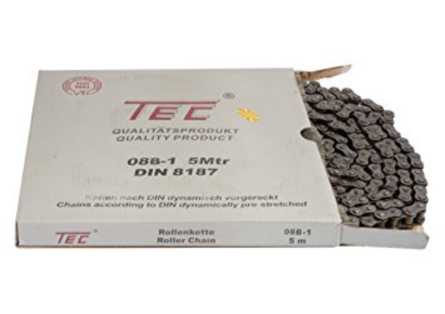 Rollenkette ½“ x7,75mm 08B-1