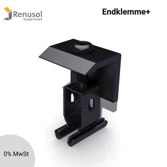 Endklemme+ (schwarz)