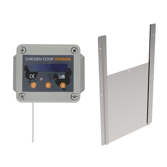 Automatische Hühnerklappe, Türöffner für den Hühnerstall