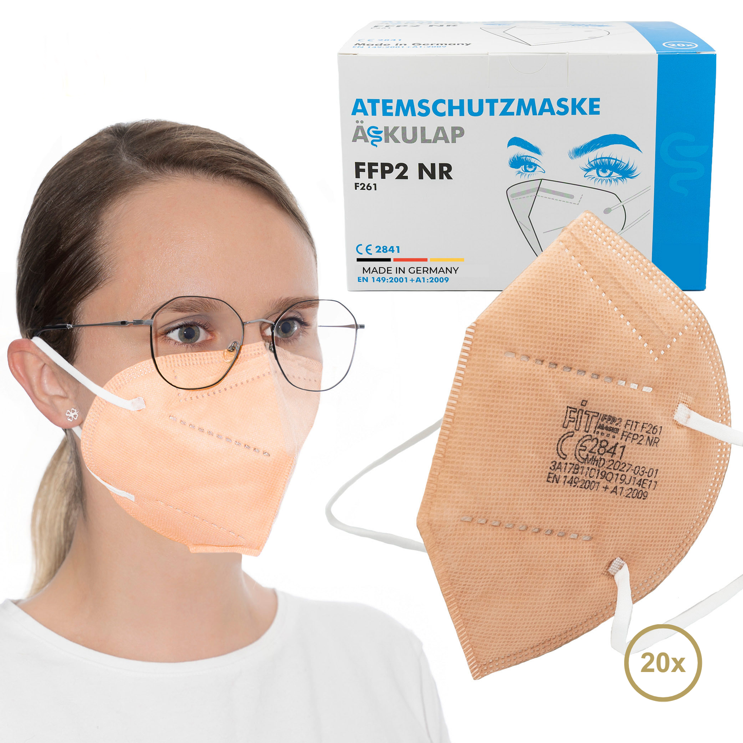 FIT F261 FFP2 NR Atemschutzmaske