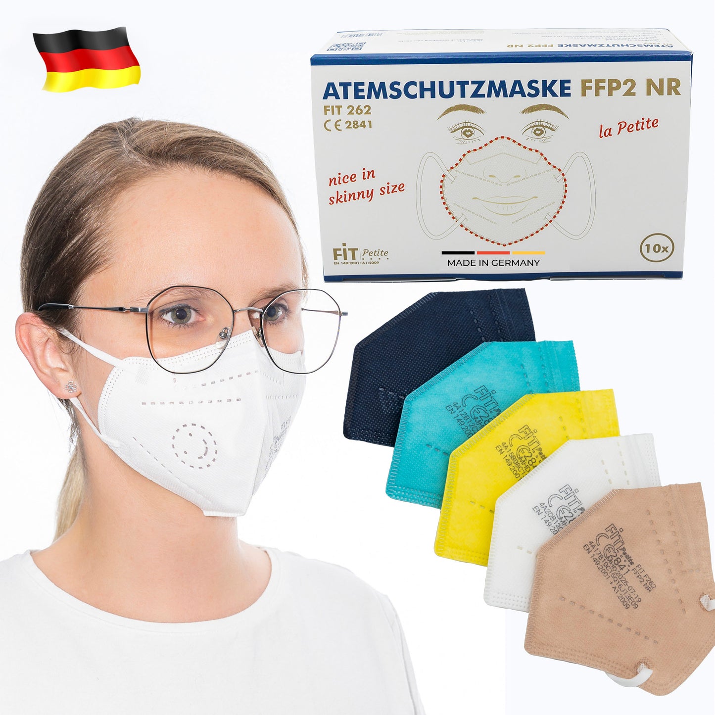 la Petite F262 FFP2 NR Atemschutzmaske