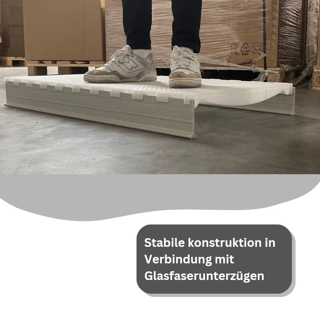 FIT Kunststoff Bodenrost System für Geflügel