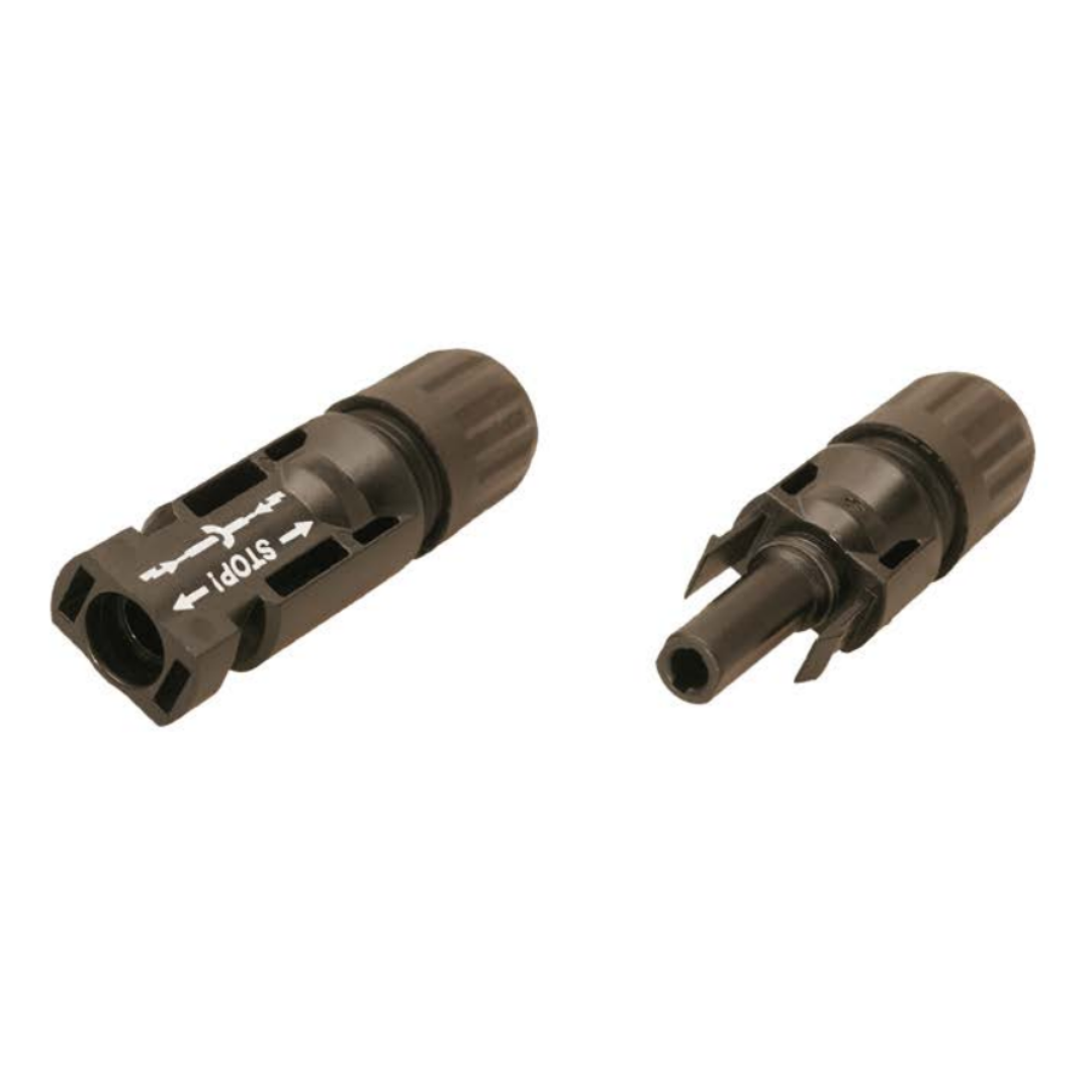 MC4 Photovoltaik-Stecker/Buchse KBT4/6II-UR 4-6qmm, KD 5,5-9mm