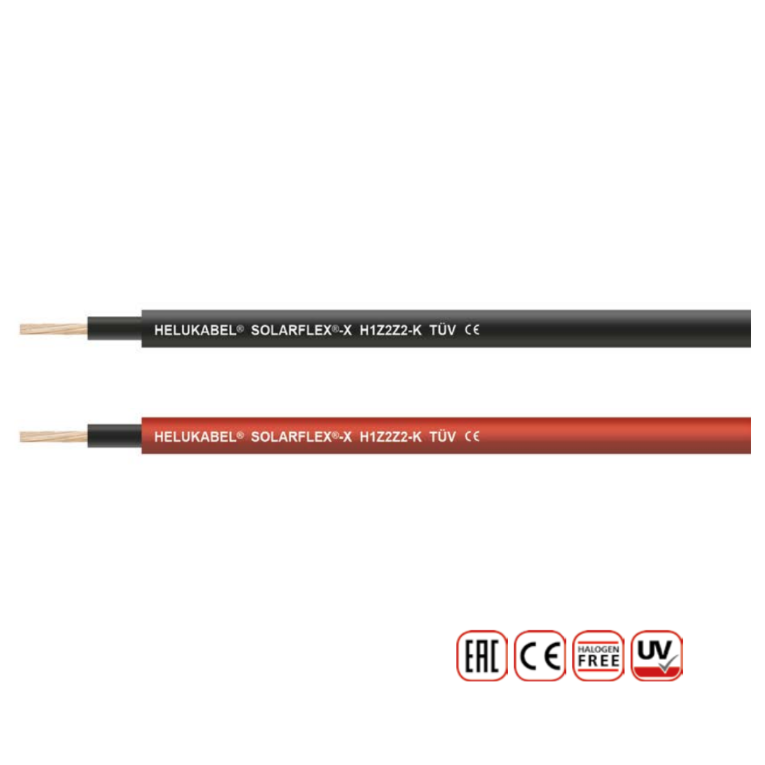 PV-Kabel SOLARFLEX-X H1Z2Z2-K EN50618 1x6mm²