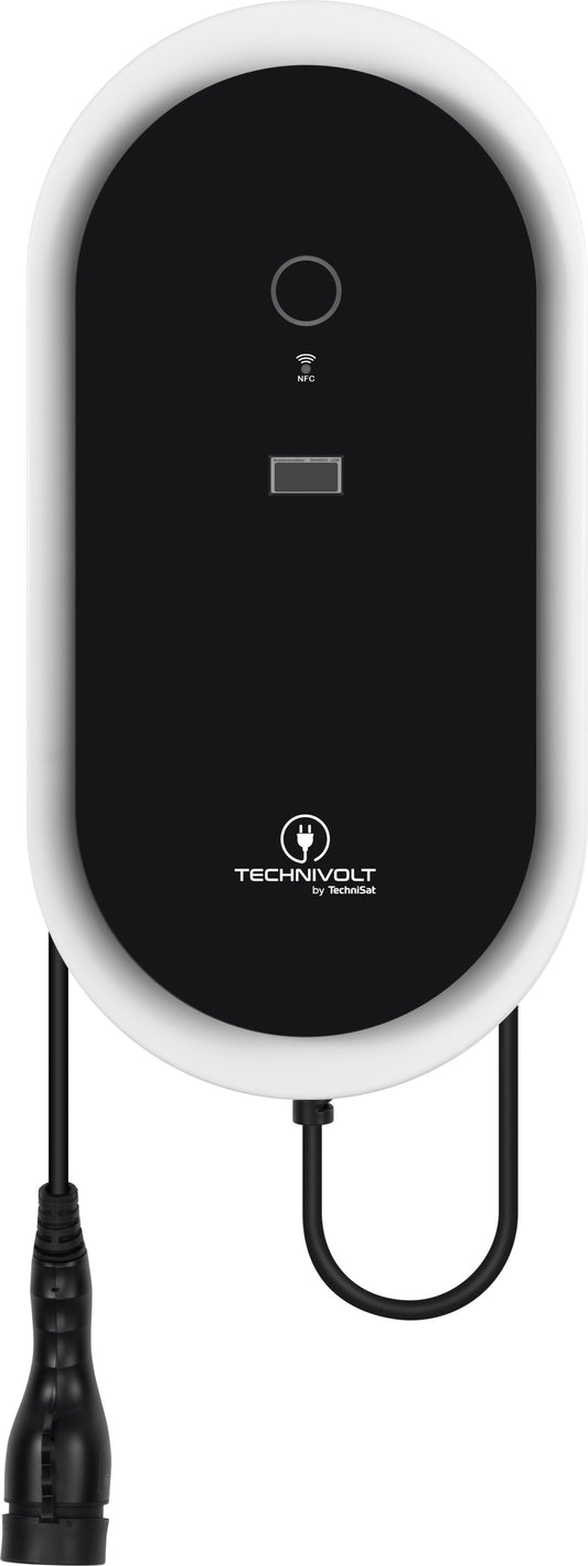 Wallbox TECHNIVOLT 1100 SMART, 11 kW, 7,5m Ladekabel Typ 2
