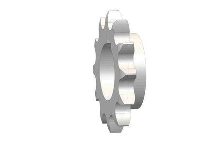 Kettenrad mit Nabe, Teilung3/4" 12B, Z=12, f. Welle Ø40 mm; d=73,6mm, verz. (m1)