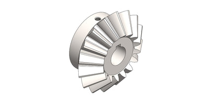 Kegelrad Typ A, Z=16, i=1:1, m=5 (m1) t=16,75mm