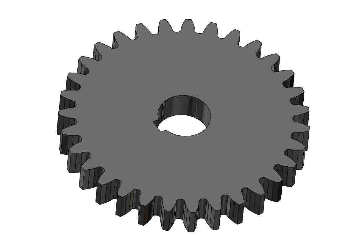 Zahnrad Anriebswalze, Z=31, m=5mm, t=20mm (F17KTA4-7-Pos15-UP3) (m1)