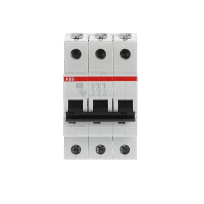 ABB S203-B20 pro M Compact Leitungsschutzschalter, 3-polig, 20A, 4kV (2CDS253001R0205)