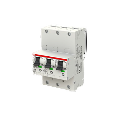 ABB S751/3DR-E 50 selektiver Haupt-Sicherungsautomat, E-Char., 50A, 25 kA, 3x1Polig (2CDH781001R2502)