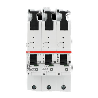 ABB S751/3-E35 selektiver Hauptsicherungsautomat, 35A, 3-Polig (2CDS781001R4352)