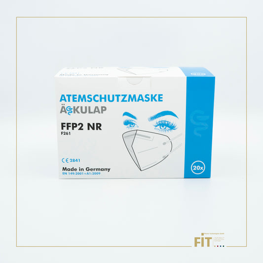 FIT F261 FFP2 NR Atemschutzmaske, weiß