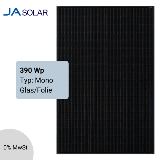 Ja Solar JAM54S31-390MR-BF Black 390Wp Glas/Folie Solarmodul