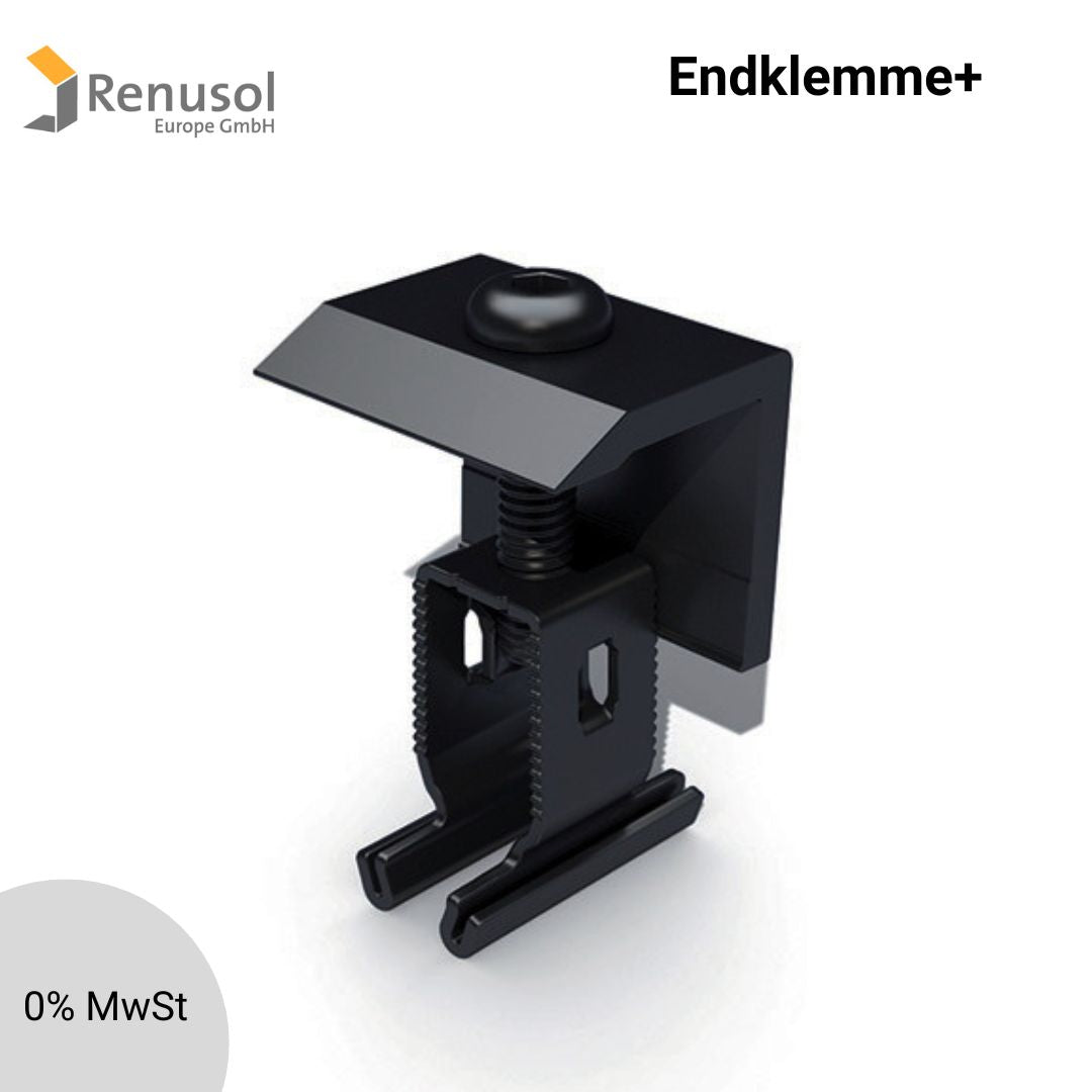 Endklemme+ (schwarz)
