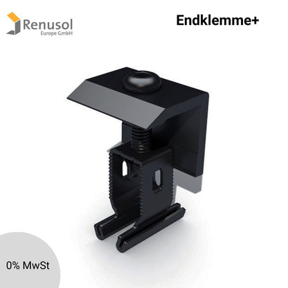 Endklemme+ (schwarz)