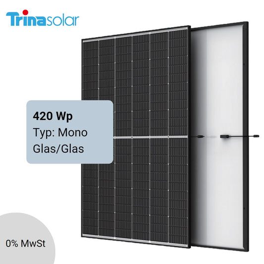 Trina Solar Vertex S TSM-420W DEG9R.28 Black 420Wp Glas/Glas Solarmodul