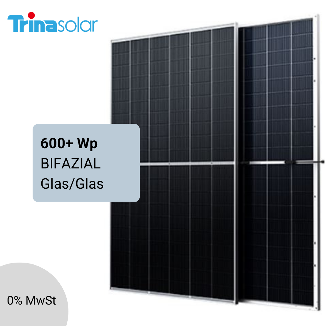 Trinasolar Vertex TSM-DEG20C20 600Wp bifazial glas/glas Solarmodul